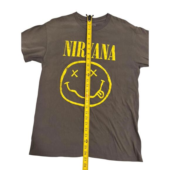 NIRVANA Men's Tshirt Tee Shirt Medium Vintage Look Medium - Picture 6 of 7